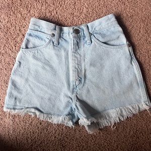 Vintage Wrangler Denim Shorts Size 0